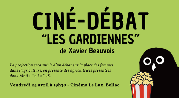 ciné débat Les Gardiennes Bellac